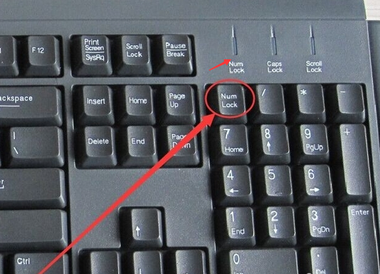 小键盘解锁